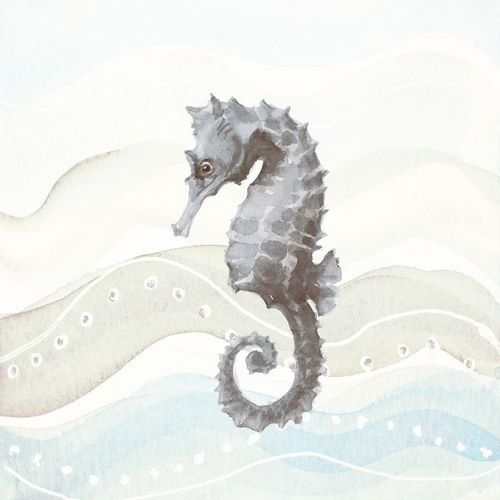 Loreth, Lanie 작가의 Sea Animal in Waves I 작품