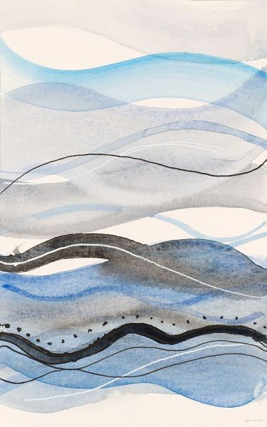 Loreth, Lanie 아티스트의 Indigo Vertial Ocean Waves작품입니다.