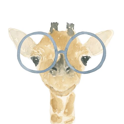 Price, Lucille 작가의 Giraffe With Glasses 작품