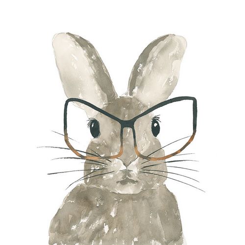 Price, Lucille 작가의 Bunny With Glasses 작품