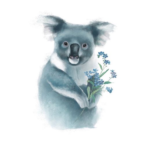 Sheppard, Lucca 아티스트의 Baby Koala with Flowers작품입니다.