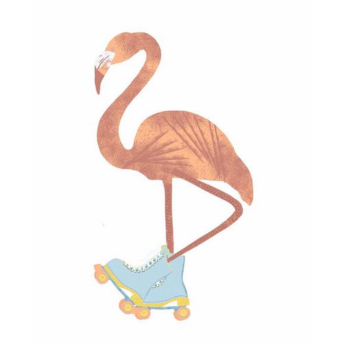 Bucheli, Jen 작가의 Skating Flamingo 작품