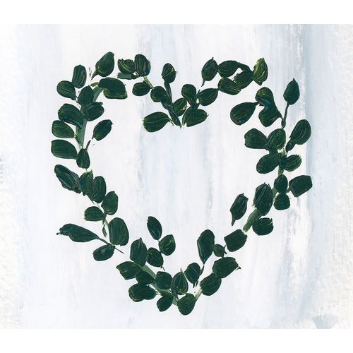Price, Lucille 아티스트의 Eucalyptus Heart Wreath작품입니다.
