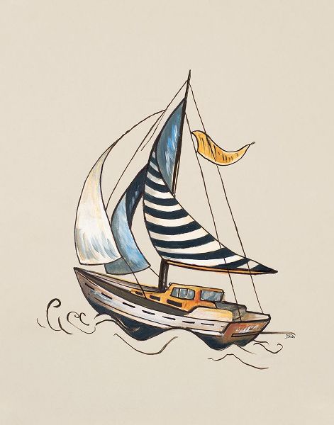 Pinto, Patricia 작가의 The Little Sail I 작품