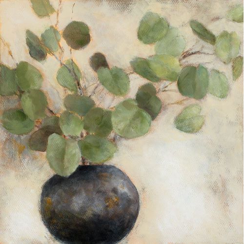 Loreth, Lanie 아티스트의 Eucalyptus Leaves in Black Vase작품입니다.