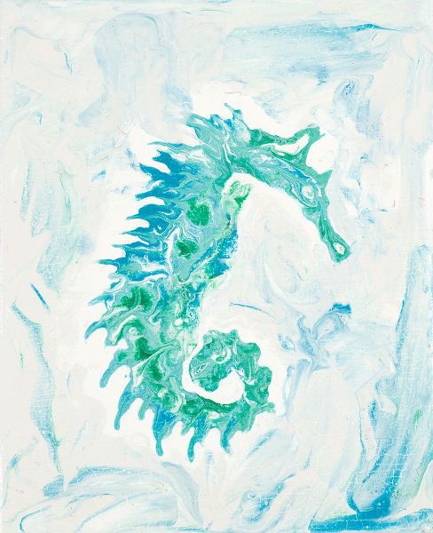 Grace, Ajoya 아티스트의 Teal Seahorse작품입니다.