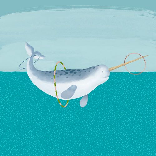 Sheppard, Lucca 아티스트의 Hula Hoops Whale작품입니다.