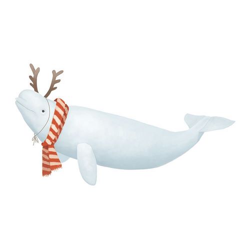 Sheppard, Lucca 아티스트의 Christmas Whale Beluga작품입니다.