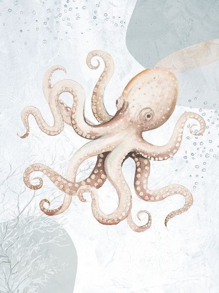 Pinto, Patricia 아티스트의 Ocean Oasis Octopus I작품입니다.