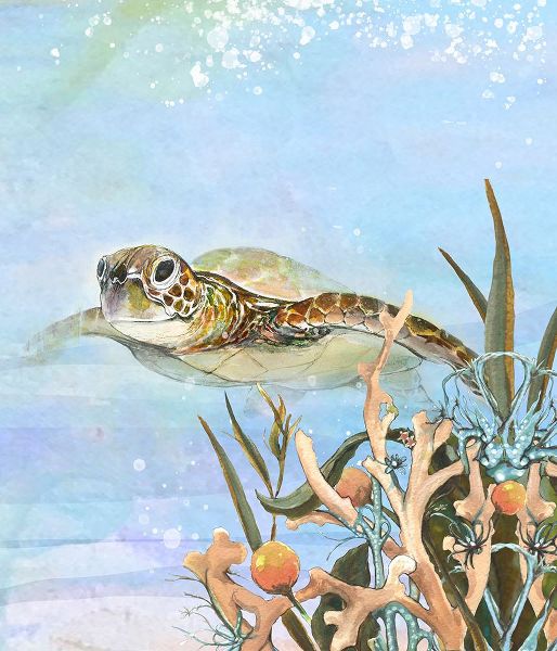 Diannart 아티스트의 Turtle By The Reef II작품입니다.