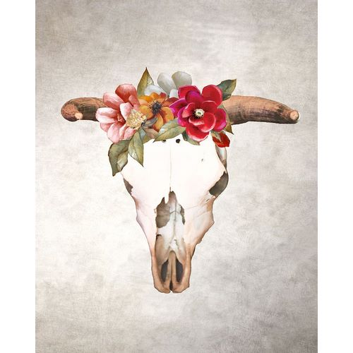 Loreth, Lanie 아티스트의 Flowered Skull작품입니다.