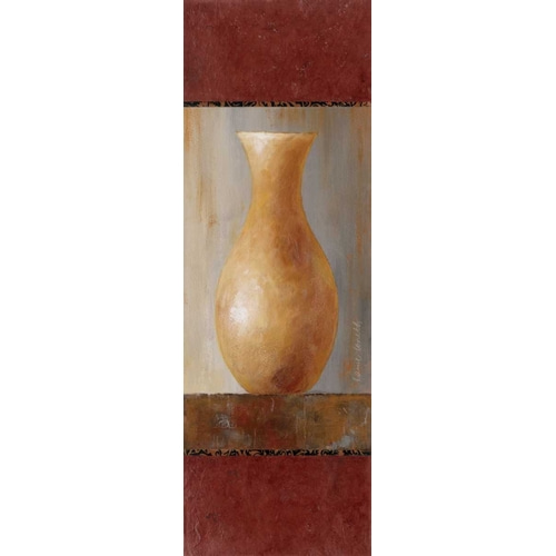 Rustic Gold Flower Vase II