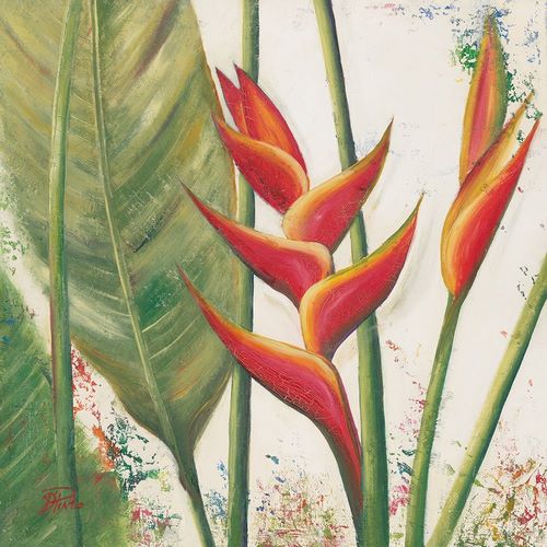 Pinto, Patricia 아티스트의 Heliconias With Leaves II작품입니다.