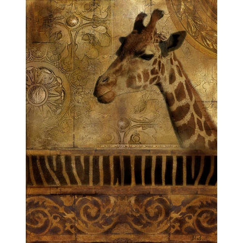 Elegant Safari III-Giraffe