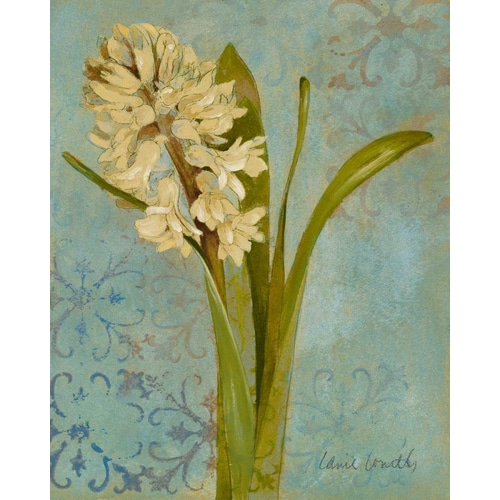 Hyacinth on Teal I