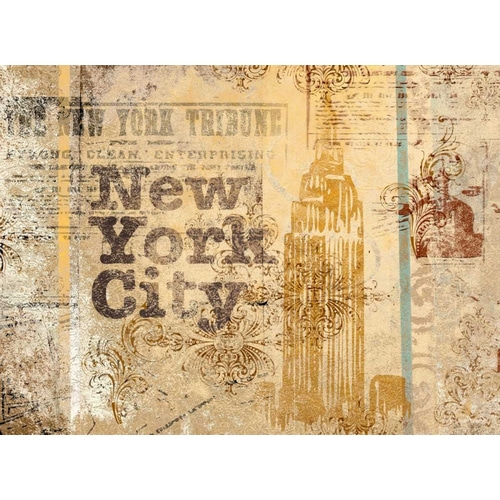 New York Postcard Border