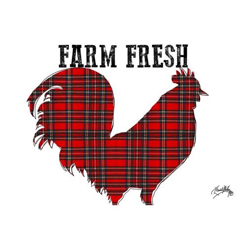 Farm Fresh Plaid Rooster