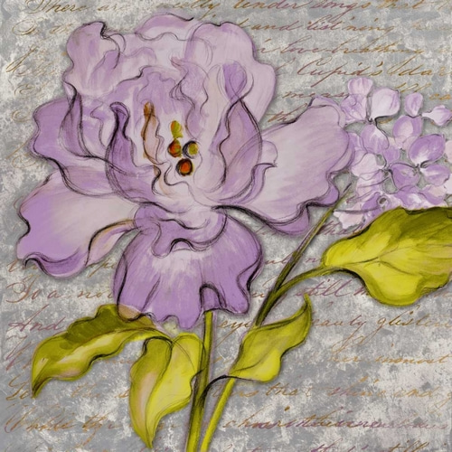 Purple Florals II