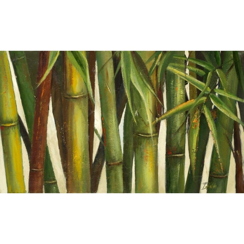 Bamboo on Beige I