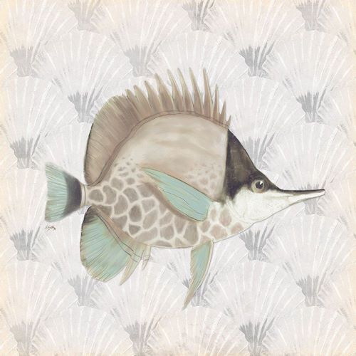 Medley, Elizabeth 아티스트의 Neutral Vintage Fish III작품입니다.