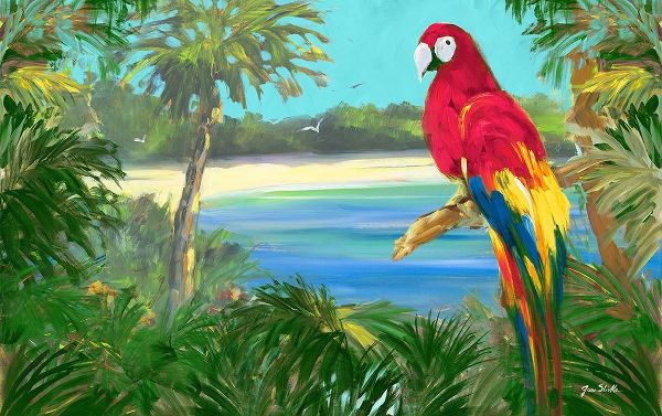 Parrot By The Ocean