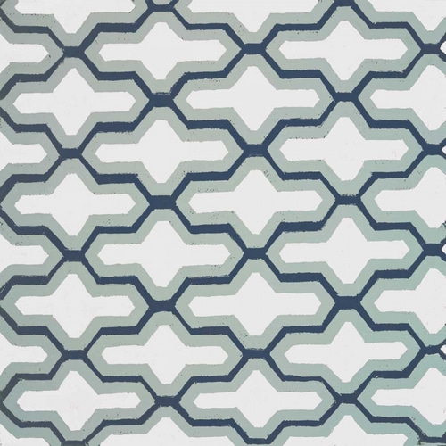 Blue Lattice Pattern II