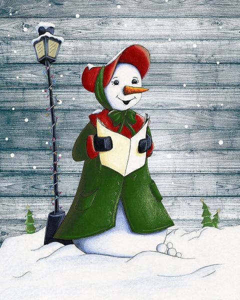 Christmas Snowmen I