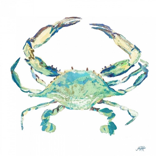 Sea Life in Blues II (crab)