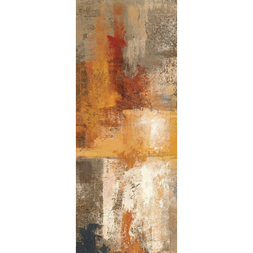 Silver and Amber Panel I