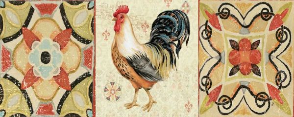 Bohemian Rooster Panel I