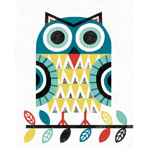 Folk Lodge Owl V2 Teal