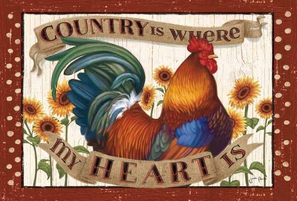 Country Heart I Dots