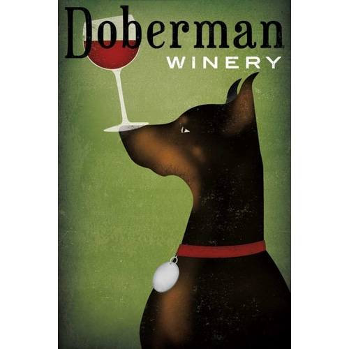 Single Doberman Winery