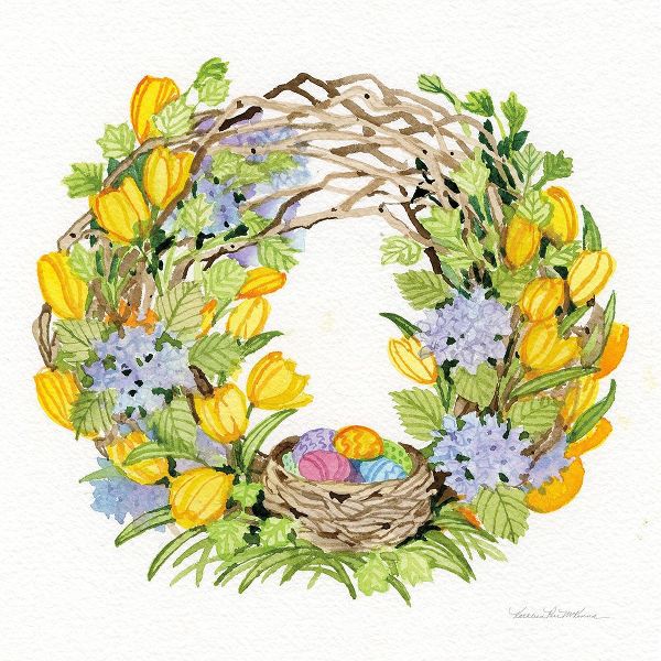 McKenna, Kathleen Parr 아티스트의 Spring Wreath II작품입니다.