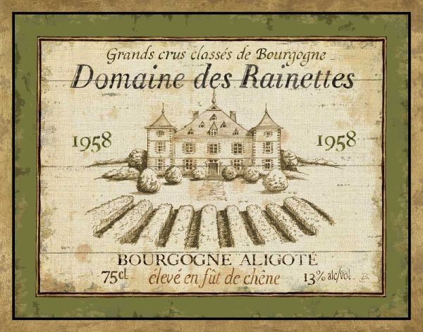 French Wine Label III