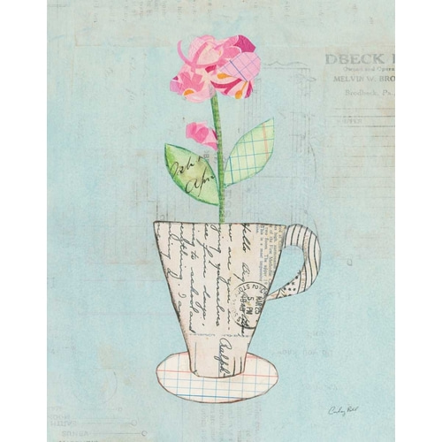 Teacup Floral III on Print