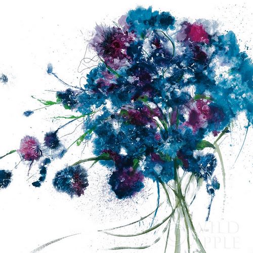 Blue Bouquet Crop