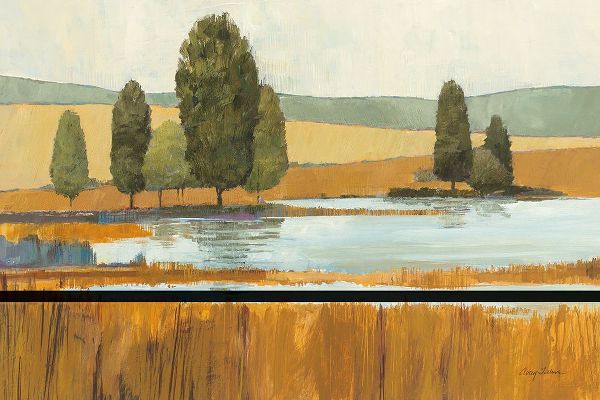 Tillmon, Avery 아티스트의 Amber Lake Tan Yellow Field Crop작품입니다.