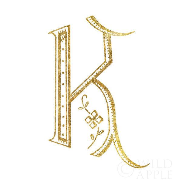 French Sewing Letter K