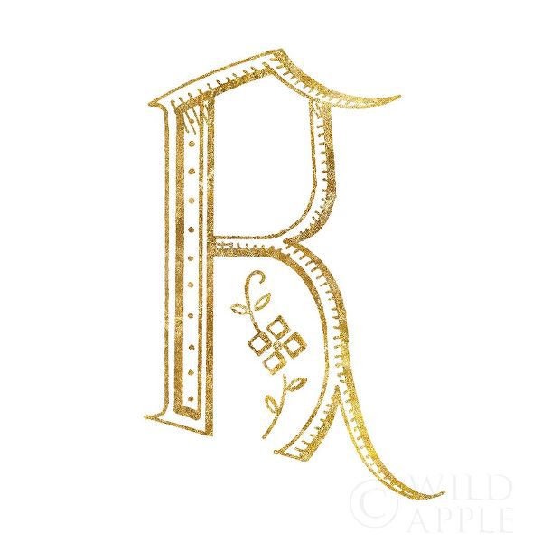 French Sewing Letter R