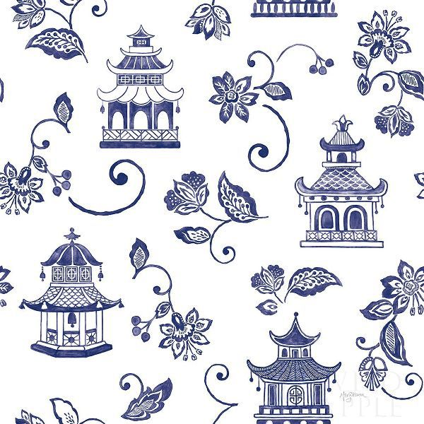 Everyday Chinoiserie Pattern VIB