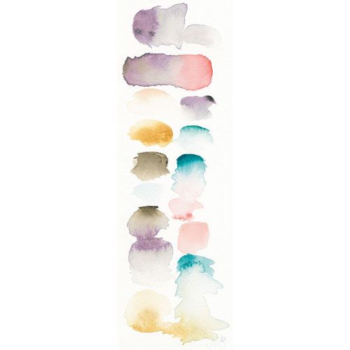 Watercolor Swatch Panel I - Lavender