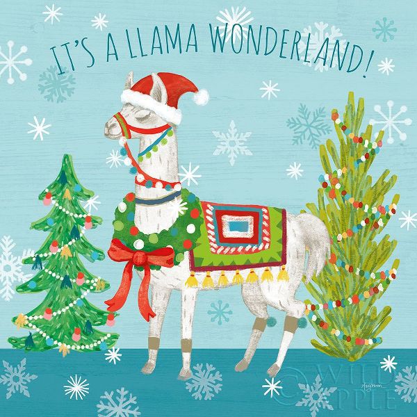 Lovely Llamas Christmas XII