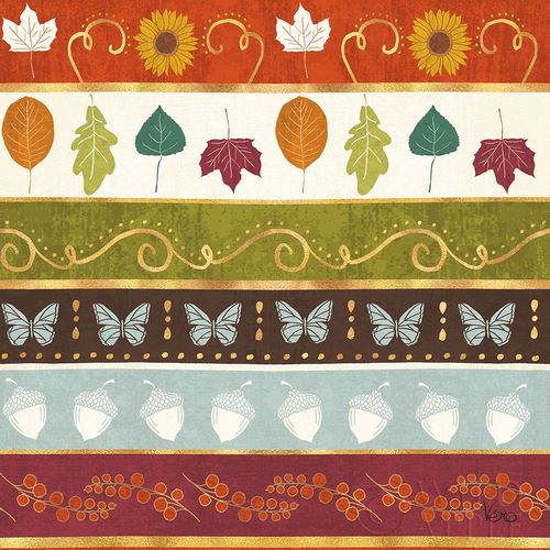 Autumn Otomi Pattern VII
