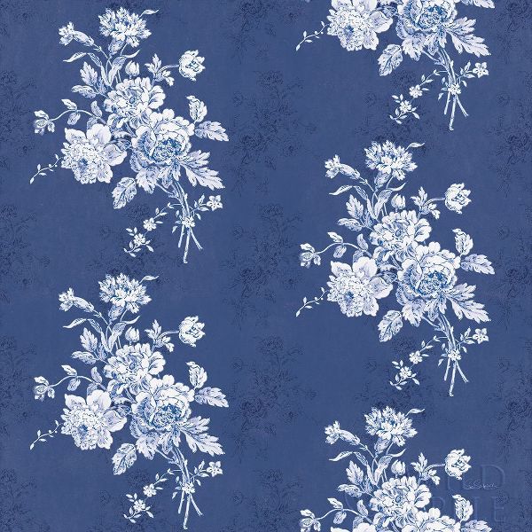 Toile Roses Pattern IVC