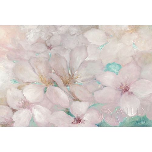 Apple Blossoms Teal