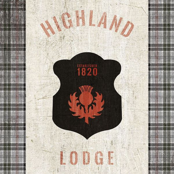 Tartan Lodge Shield I