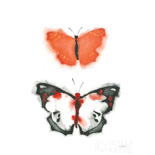 Watercolor Butterflies III