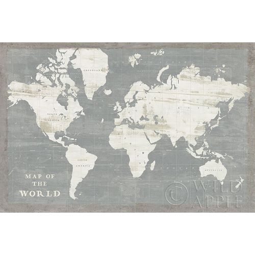 Slate World Map