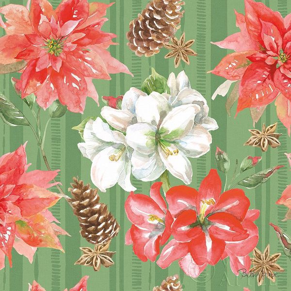 Holiday Flora Pattern IB